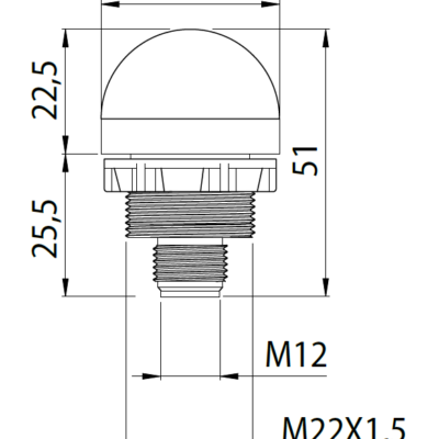 DTS-LED30 GLOBE segnalazioni luminose Detas 3