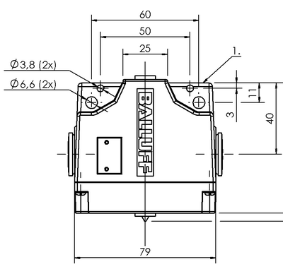 BNS 816-B03-PA-12-610-11 finecorsa meccanico balluff
